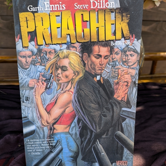 2 Comic Collections Preacher Book One and Book Two by Garth Ennis & Steve Dillon - Picture 4 of 6